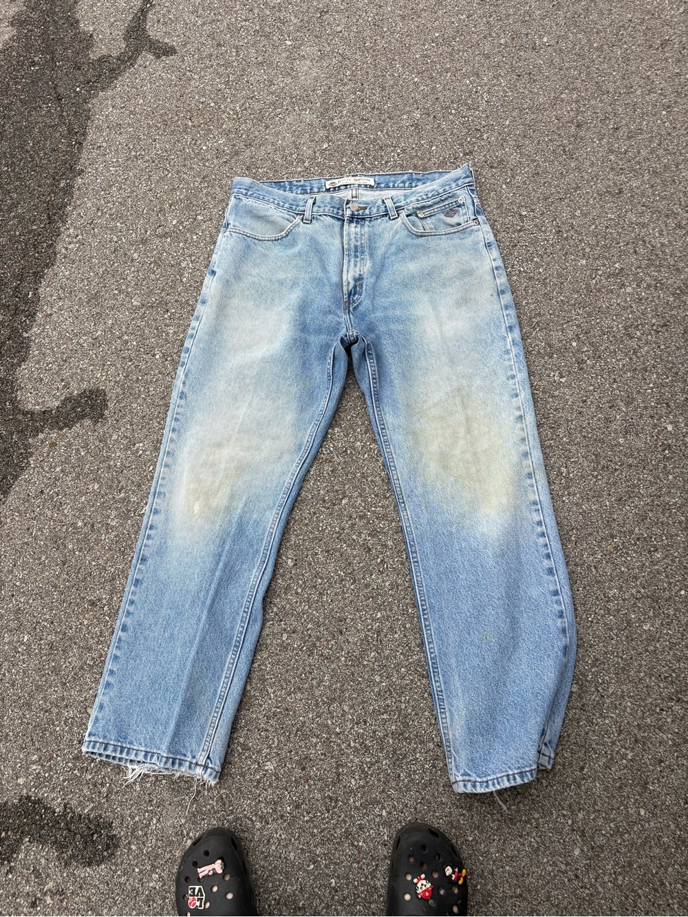 Harley-Davidson Light Blue Men's Relaxed Jeans